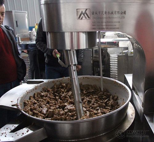 茂新牌 100l高粘度馅料搅拌炒锅 不糊锅